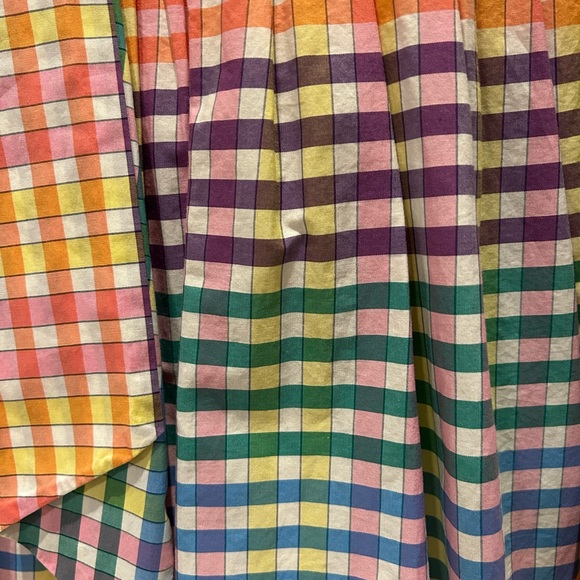 J. Crew Rainbow Gingham Bow Skirt
Size 4 - Picture 6 of 8
